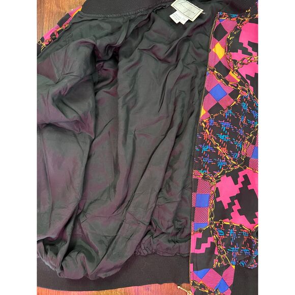 Spenser Jeremy silk Retro windbreaker y2k 90s 100% silk - Picture 5 of 8